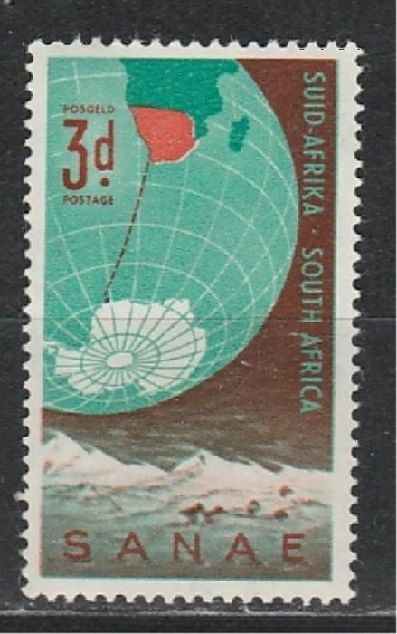 ЮАР 1959, Антарктида, 1 марка
